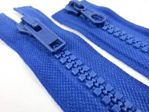 D009 Plastic Zipper 37 cm Two-way separating royal blue