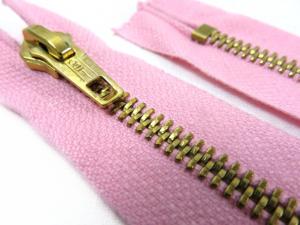 D047 Metal Zipper Opti 18 cm Closed End pink