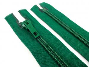 D104 Opti Coil Zipper 18 cm Closed End green