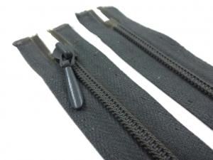 D105 Opti Coil Zipper 15 cm Closed End grey