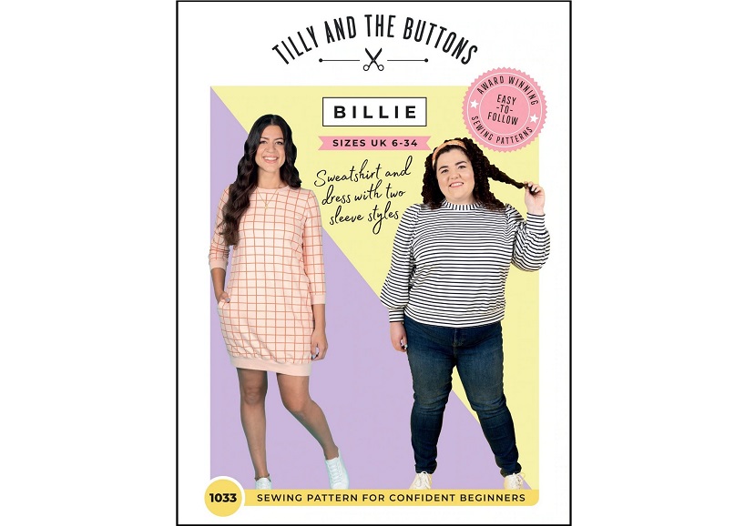 Billie tröja och klänning - Tilly and the Buttons