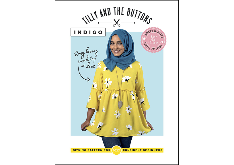 Indigo Top and Dress - Tilly and the Buttons