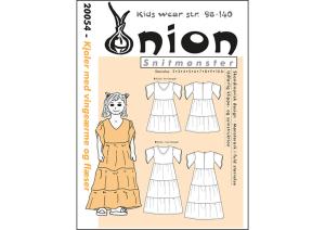 Volangklänning med vingärm - Onion 20054 **