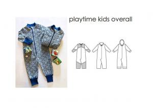 Playtime Kids Overall - Sewingheartdesign