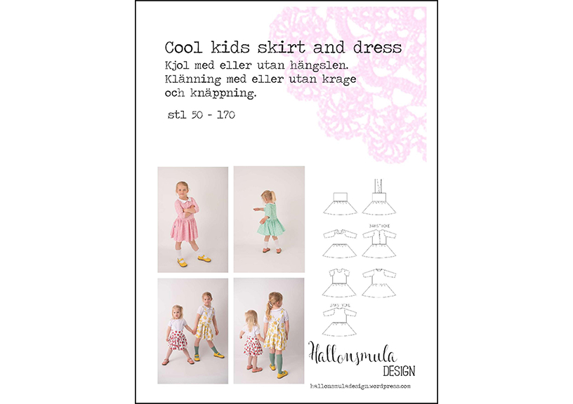 Cool kids skirt and dress - Hallonsmula