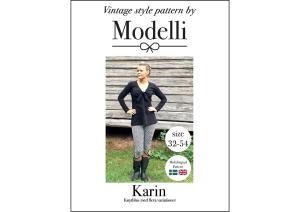Karin knytblus och klänning - Modelli