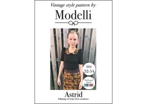 Astrid tröja och klänning med krage - Modelli