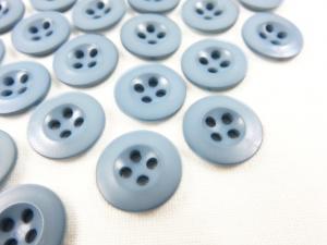 K008 Plastic Button 13 mm Basic blue