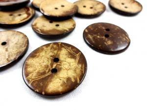 K351 Double-sided Coconut Button 30 mm