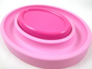 Magnetisk nålkopp med O-ring rosa