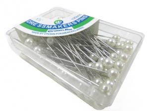 S239 Plastic Head Pins white