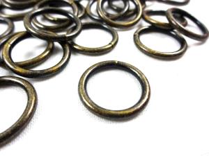 S250 O-ring 15 mm antique gold