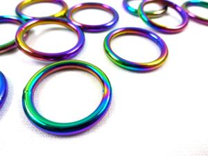 S250 O-ring 20 mm rainbow shimmer