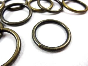 S250 O-ring  30 mm antique gold