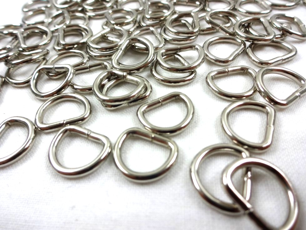S251 Metal D-ring 10 mm