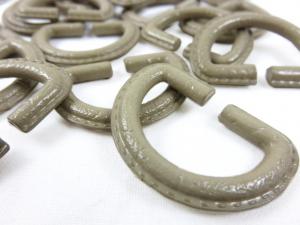 S363 D-ring plast beige 25 mm