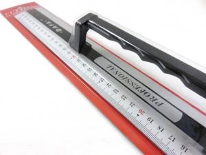 Cutting Ruler with Grip Handle 45 cm