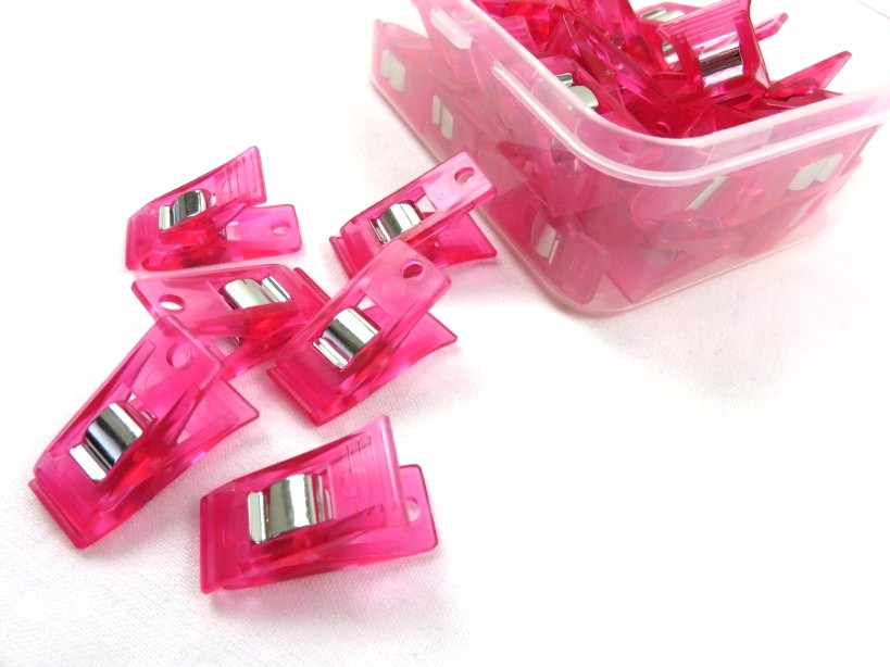 Clips rosa (36 st)
