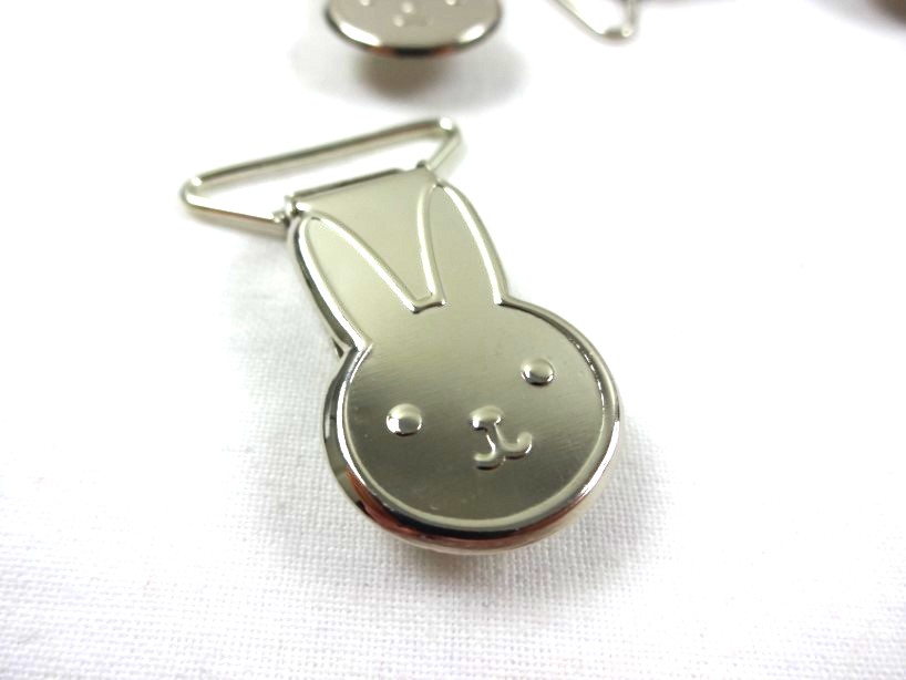 Suspender clip 25 mm bunny