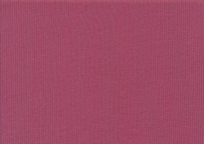 T5738 Rib Jersey Fabric dark pink