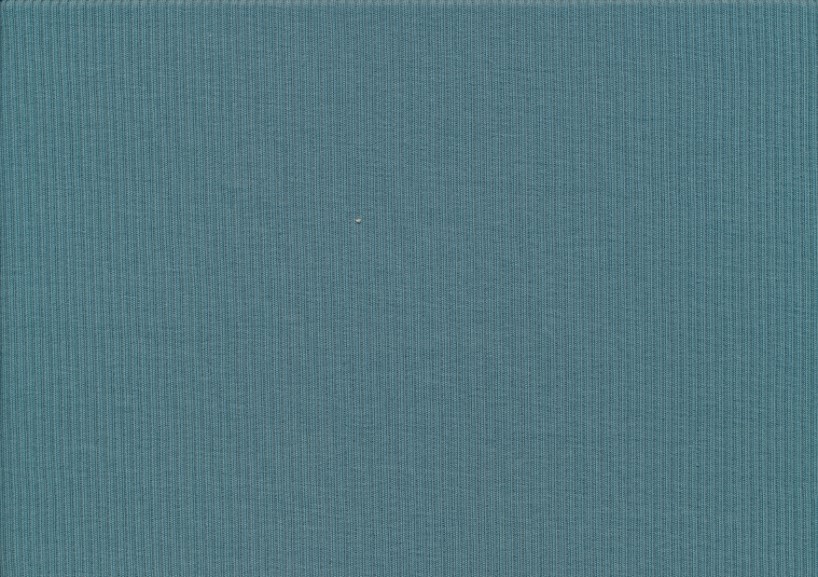 T5738 Ribbad trikå blågrön