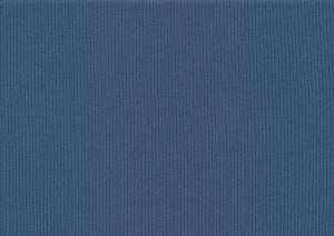 PIECE 40 cm - T5737 Rib Jersey Fabric denim blue