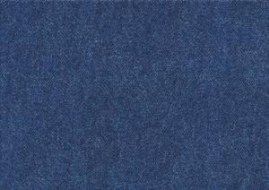 T5769 Trikå Jeansmönster blå