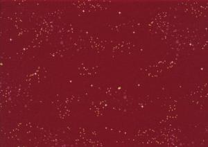T5824 Trikå Stjärnor och prickar röd