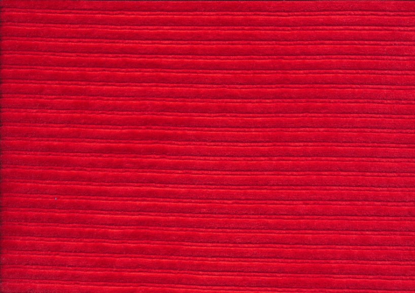 T6136 Velour Corduroy Fabric red