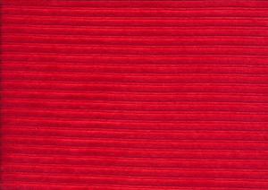 T6136 Velour manchester röd