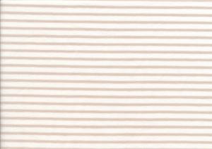 T6252 Jersey Fabric Stripe beige