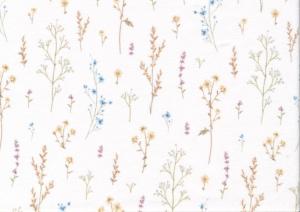 T6264 Jersey Fabric Meadow Flowers