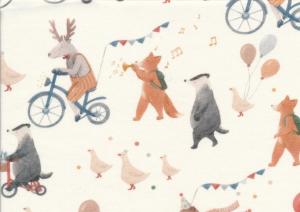 T6284 Jersey Fabric Party Animals