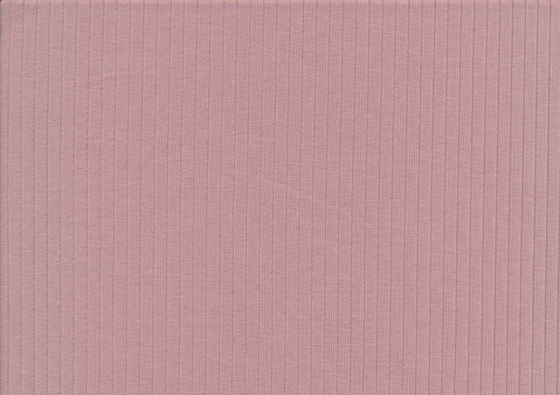T6379 Wide Rib Jersey Fabric light pink