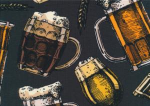T6392 Jersey Fabric Beer Glass