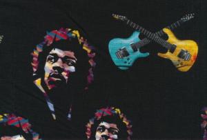 T6413 Sweatshirt Fabric Jimi Hendrix