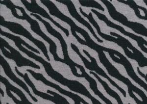 T6425 Knitted Jacquard Animal Pattern grey