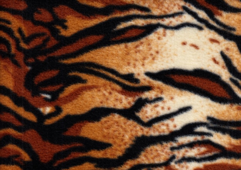 Fleece Fabric tiger