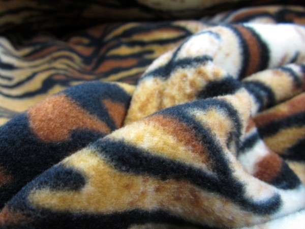 Fleece Fabric tiger