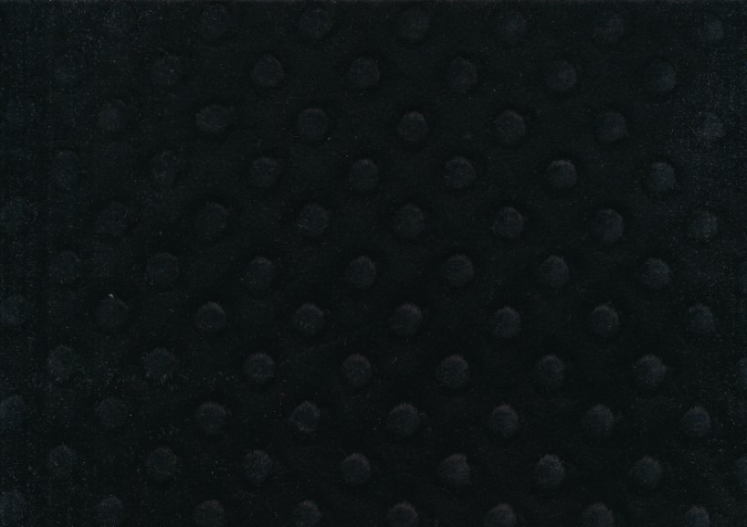 U3000 Minky Fabric Dots black
