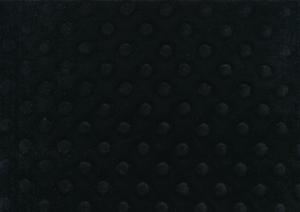 U3000 Minky Fabric Dots black