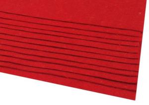 X400 Felt Fabric red (20 x 30 cm)