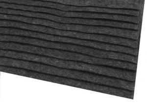 X400 Felt Fabric grey (20 x 30 cm)
