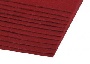 X401 Felt Fabric wine red (20 x 30 cm)