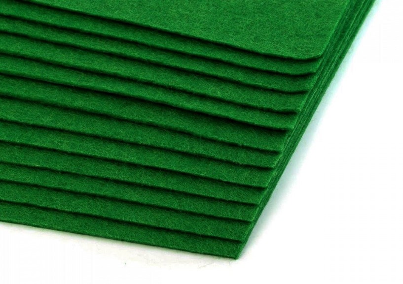 X401 Hobbyfilt grön (20 x 30 cm)