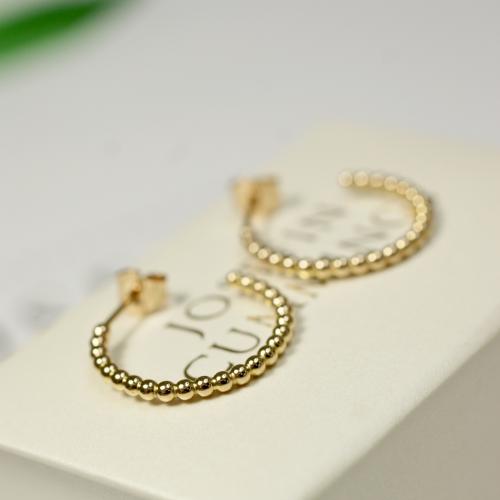 Dewdrop Hoops Gold