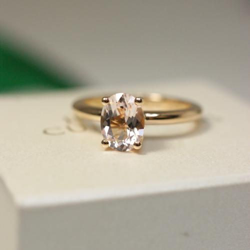 Morganite Ring