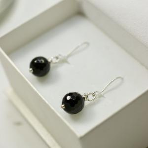 Onyx earrings