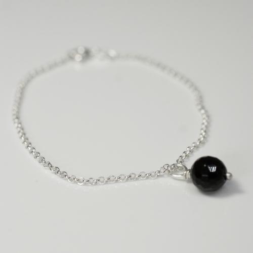 Black Onyx Single Bracelet