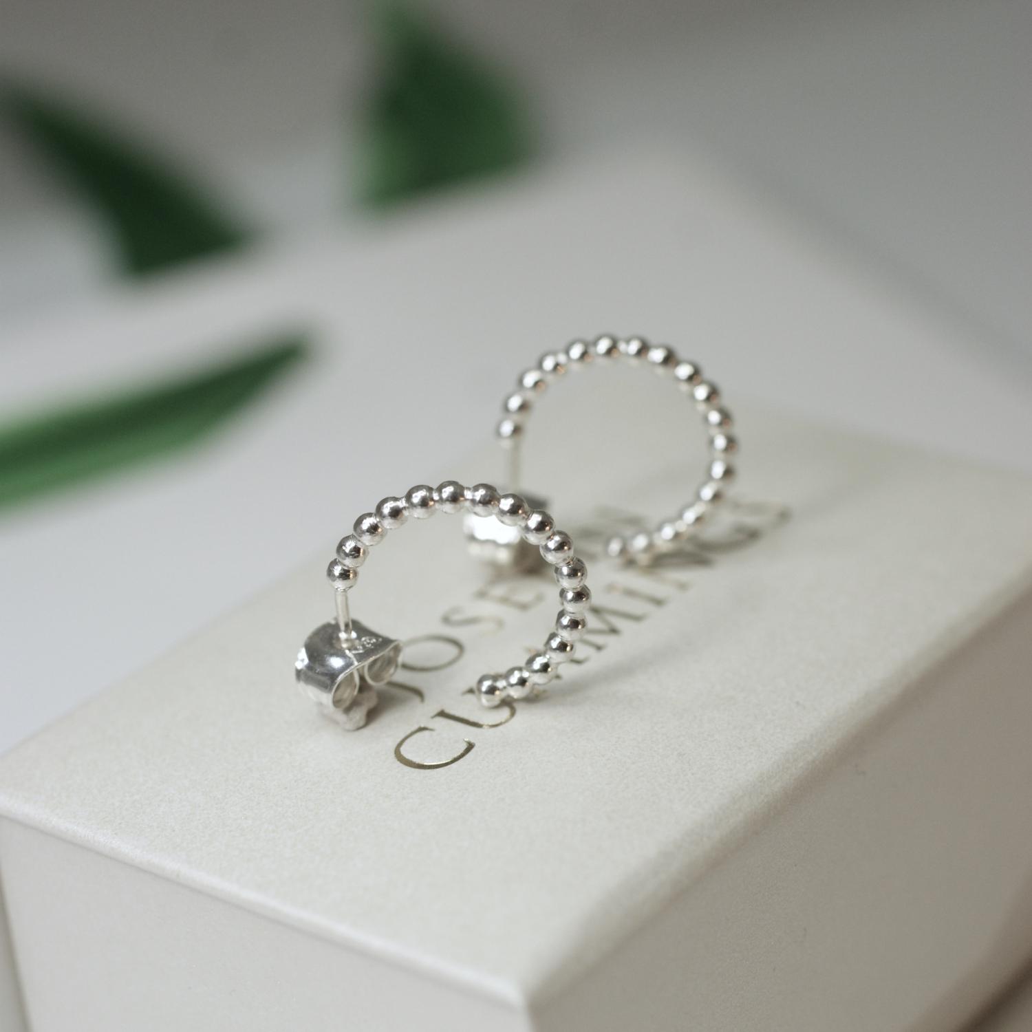 Dewdrop Hoops Small